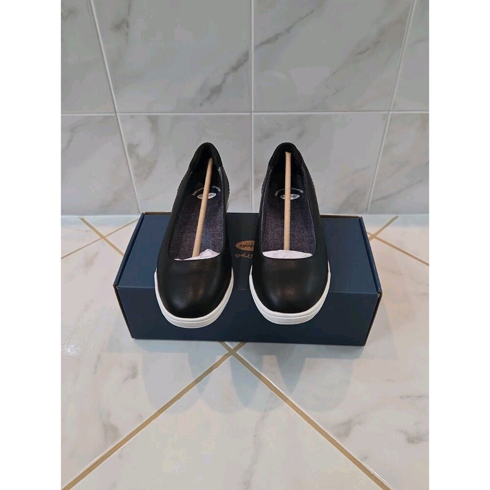 Dr. Scholl's Sustainable Comfort Slip-On Ballet Flats Rise Shine Black Size 6.0